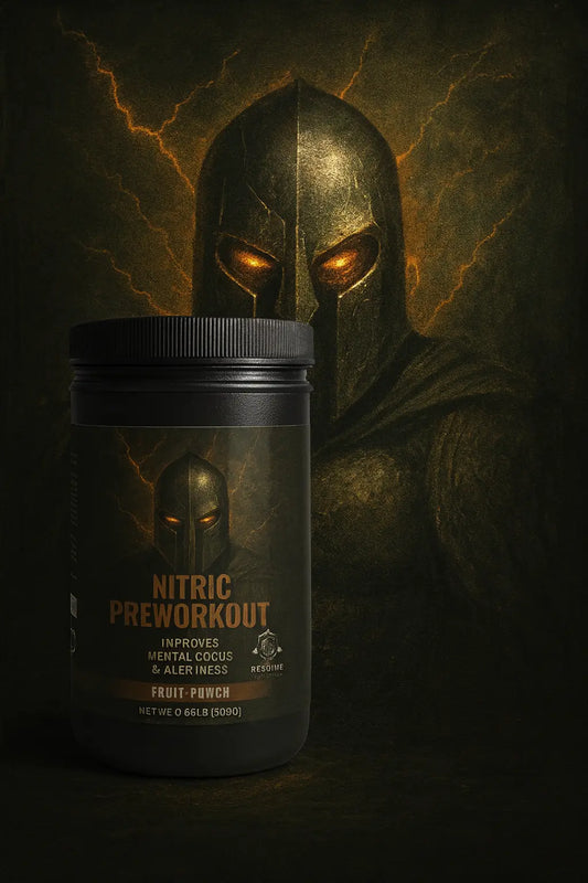 Nitric Shock Preworkout – Fruit Punch Flavor - Resolve Supplements