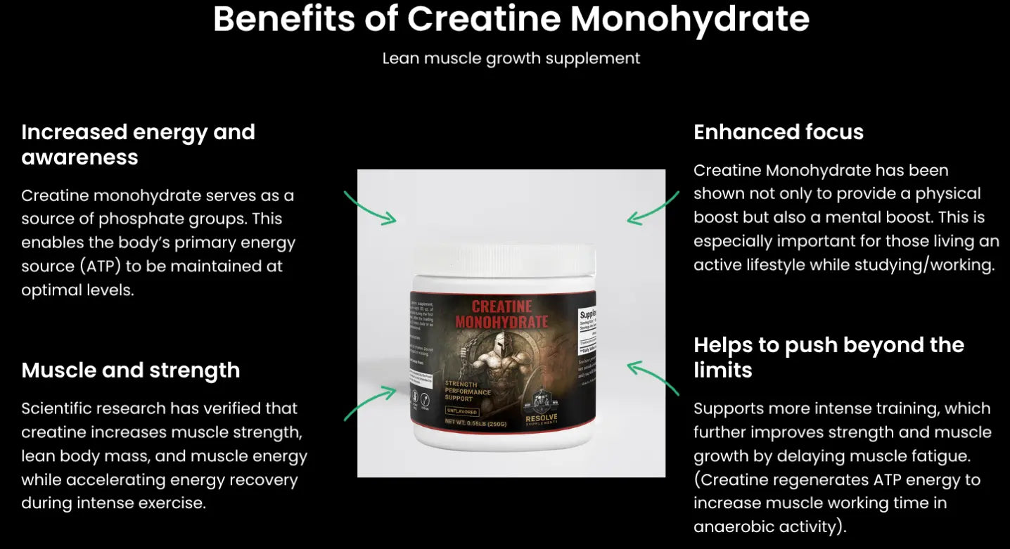 Creatine Monohydrate – Unflavored My Store