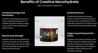 Creatine Monohydrate – Unflavored My Store